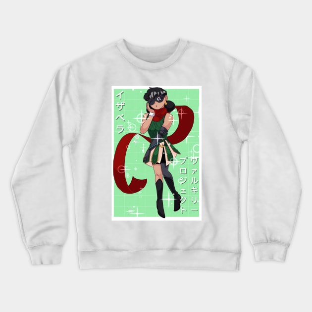 Retro Isabella Crewneck Sweatshirt by zacharymorgan